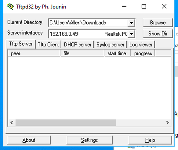 Install the TFTPD Server on Your Computer