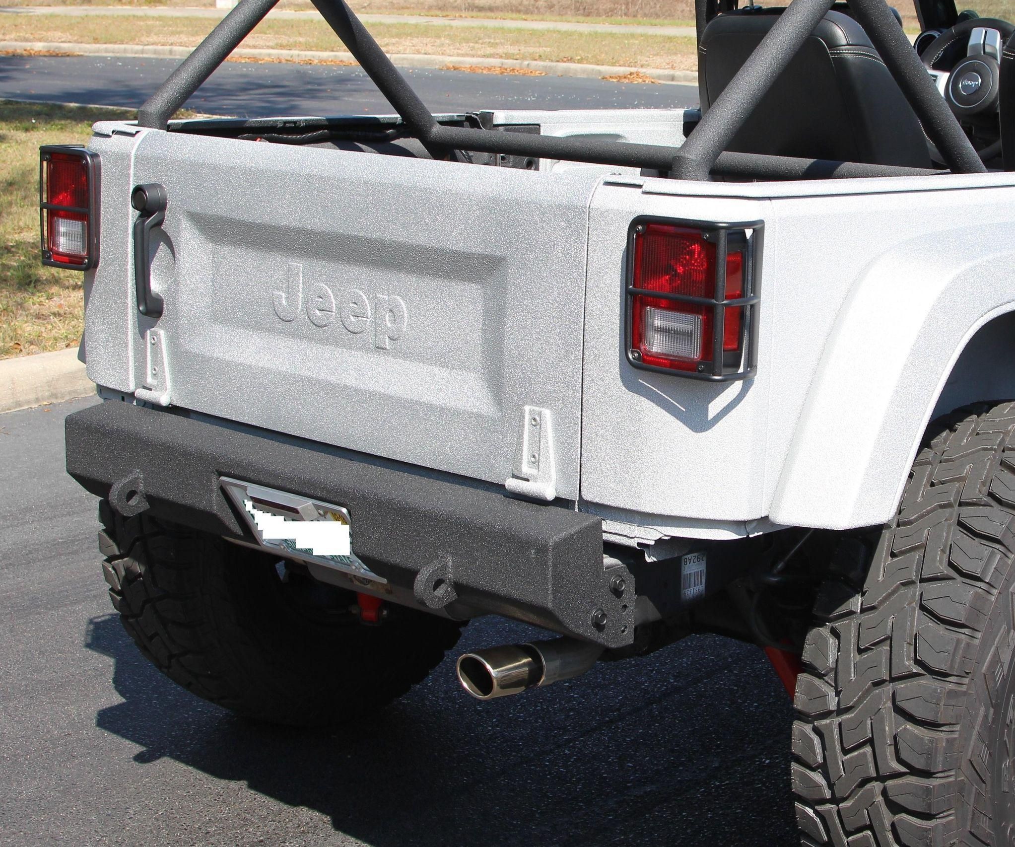 Convert a Modern Jeep Wrangler Tailgate Into a Classic 1970s CJ Tailgate
