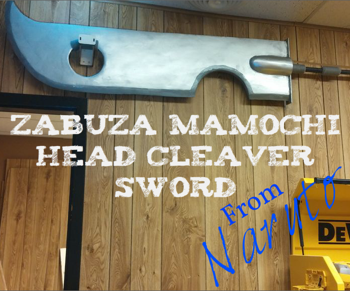 Zabuza Head Cleaver Sword From Naruto