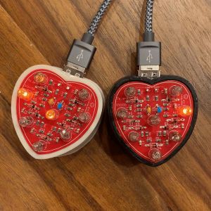 Neon Ring Counter Heart