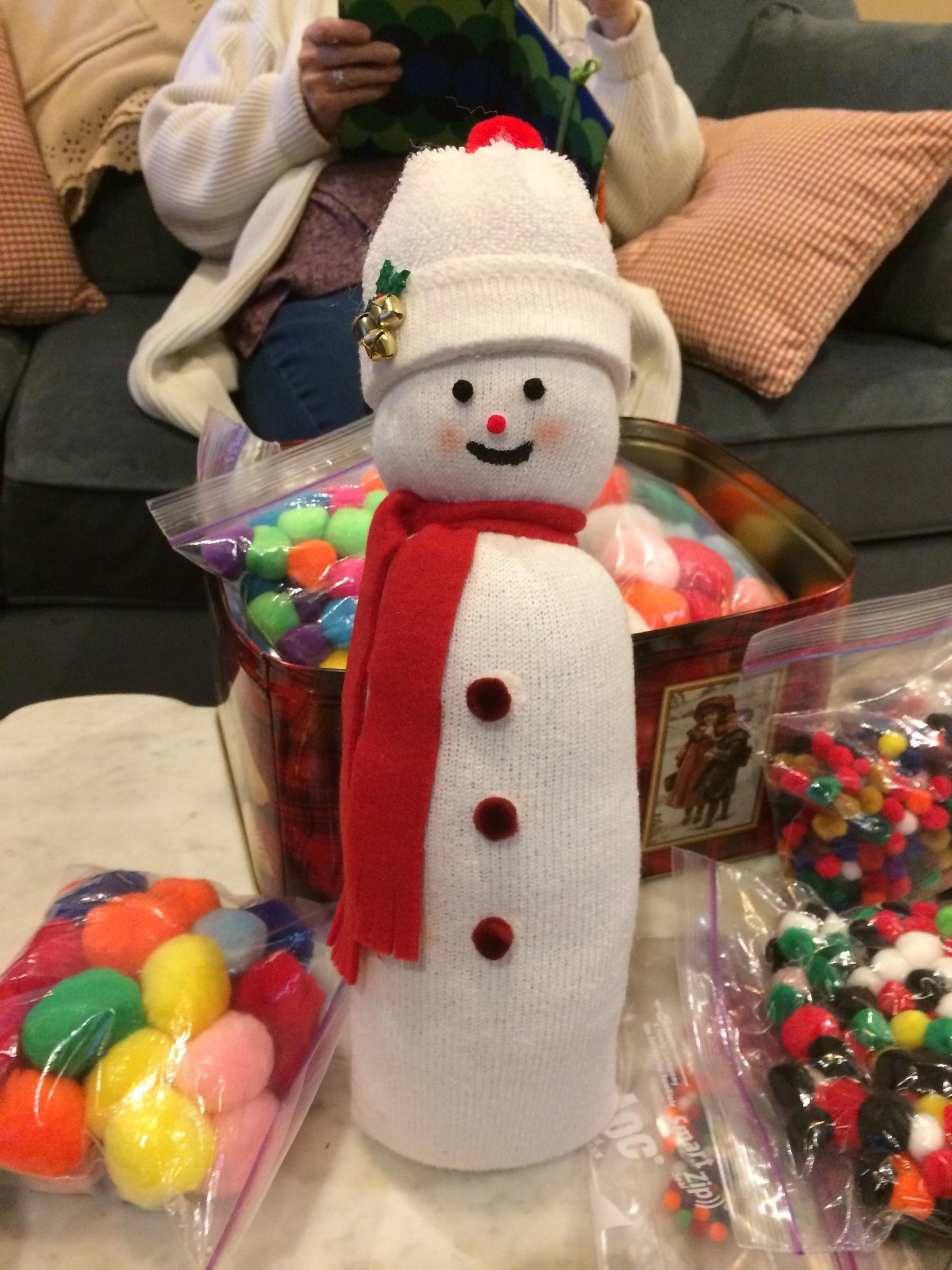 Sock Snowmen : 6 Steps (with Pictures) Instructables