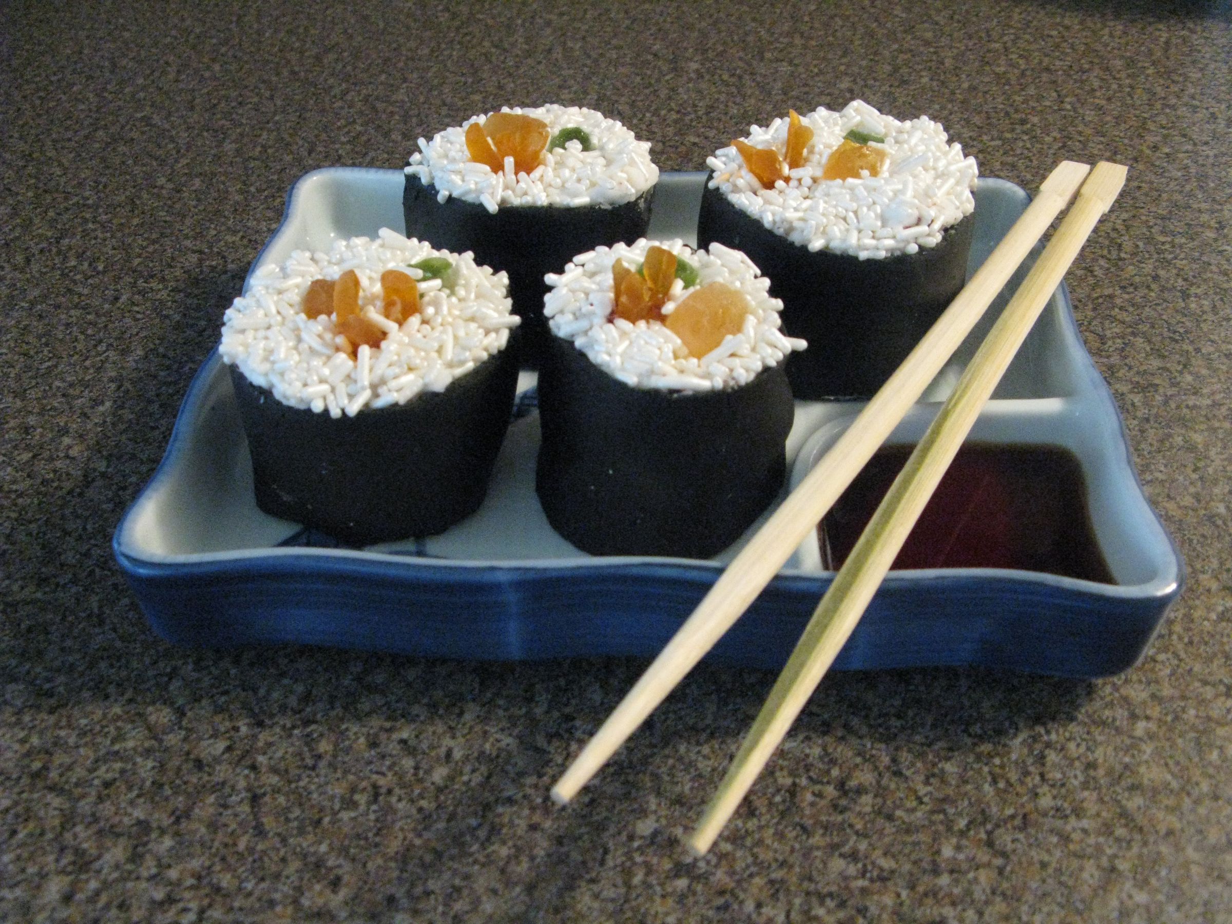 Sushi Cupcakes
