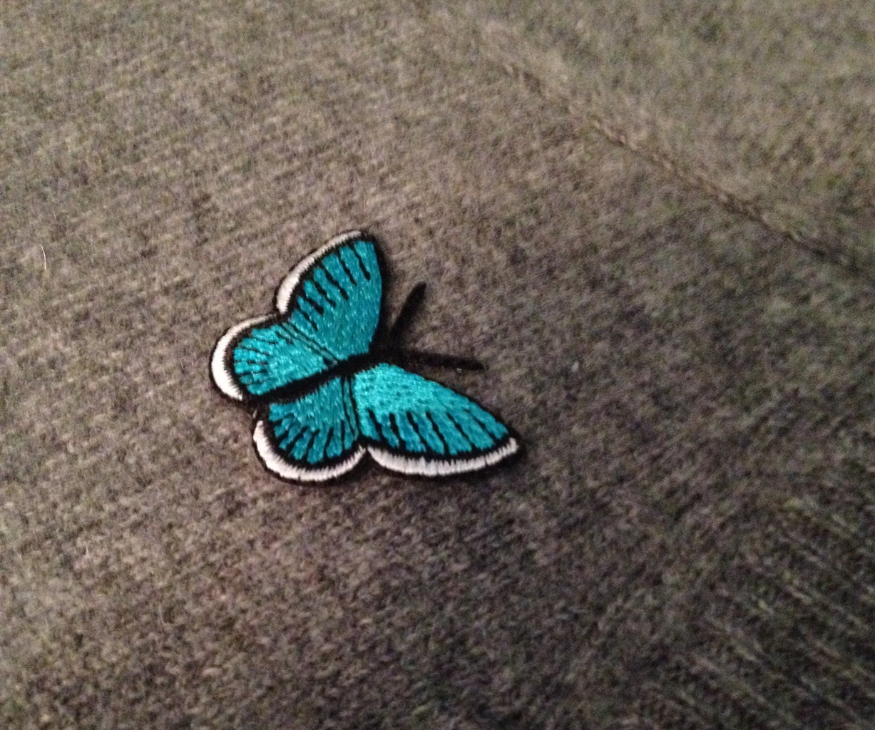 Mend and Make Do Repairing Small Moth Holes in a Cashmere Sweater 3