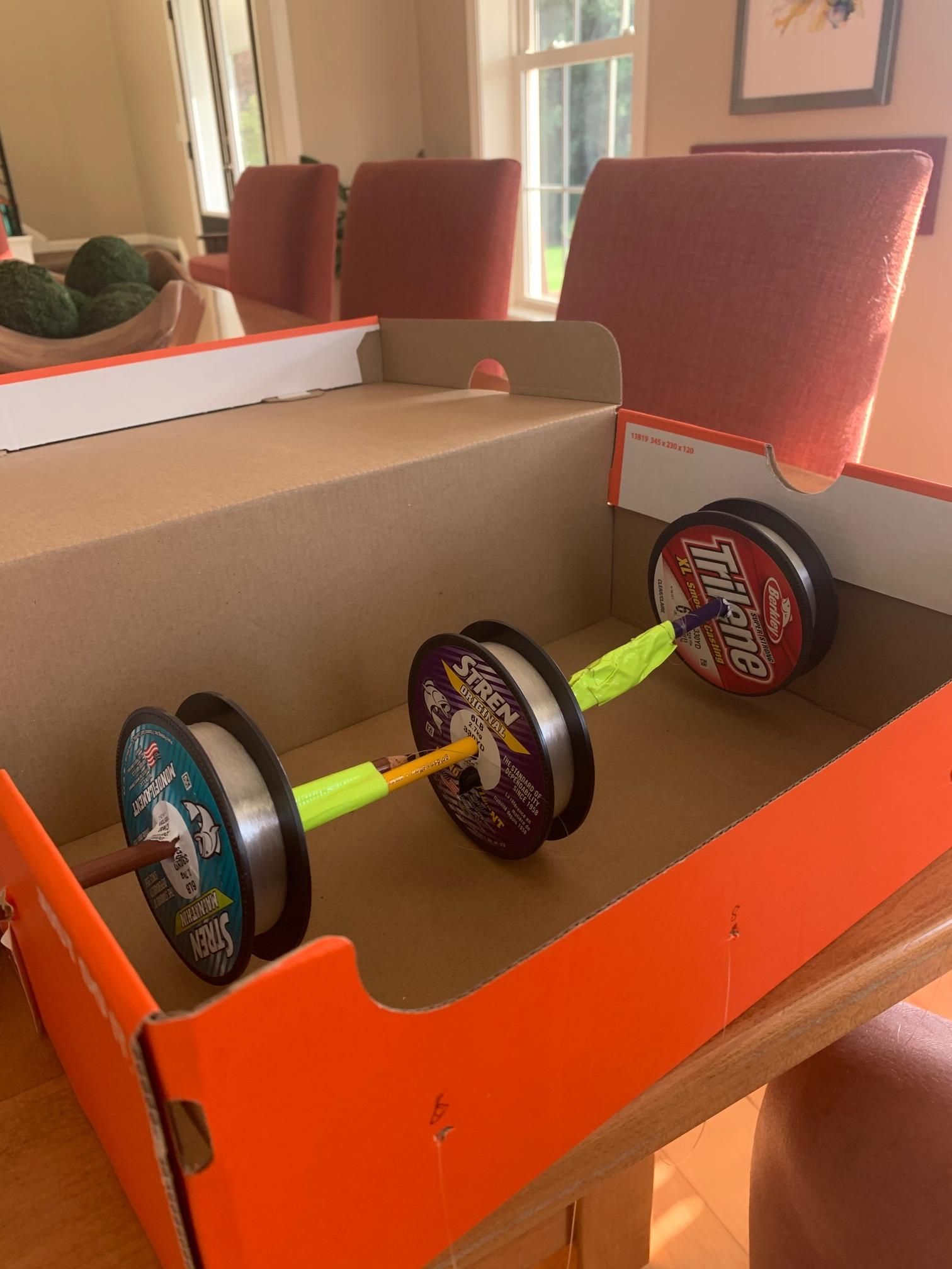 Fishing Line Spool Holder Instructables