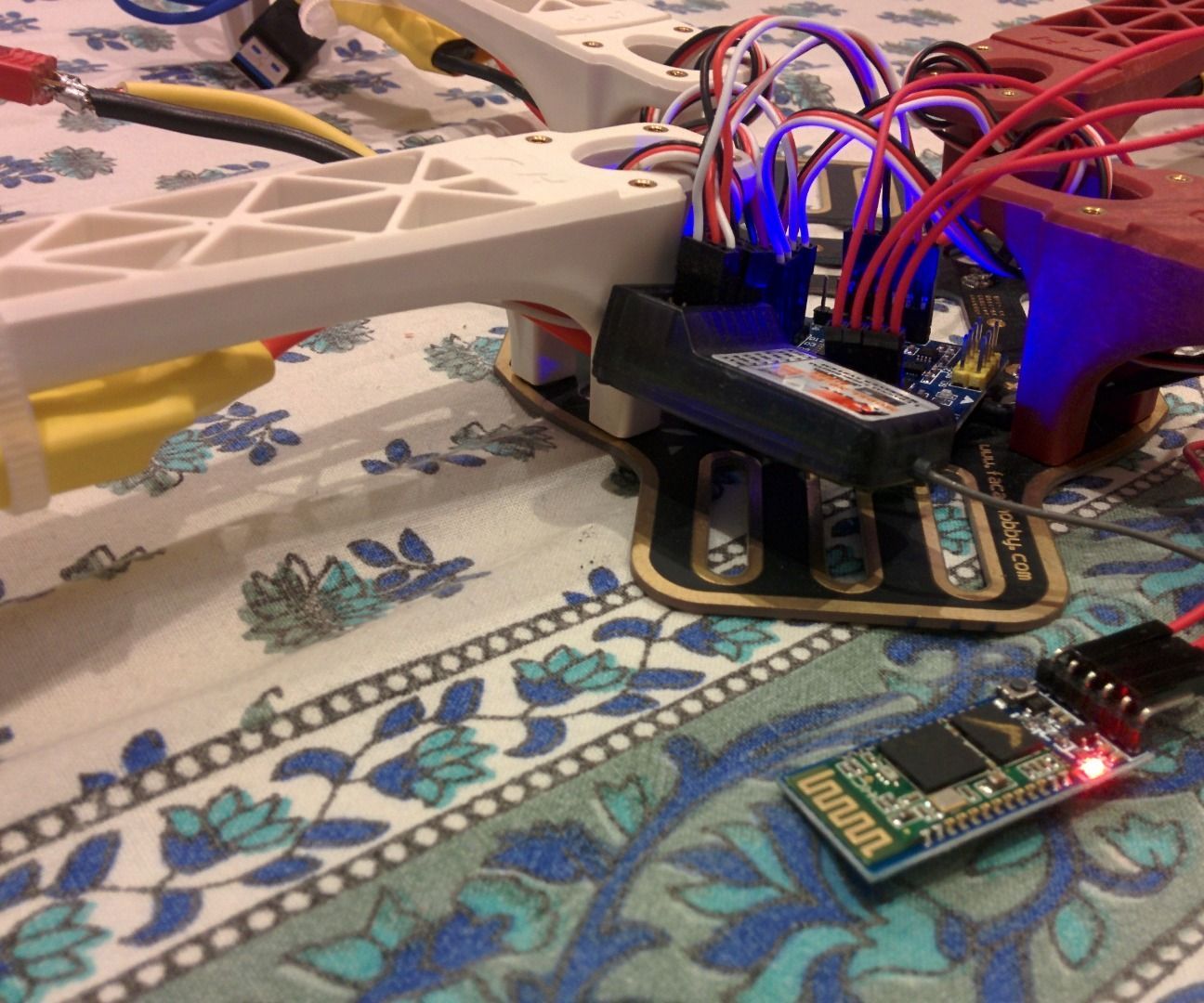 Bluetooth controlled Quadcopter using MultiWii