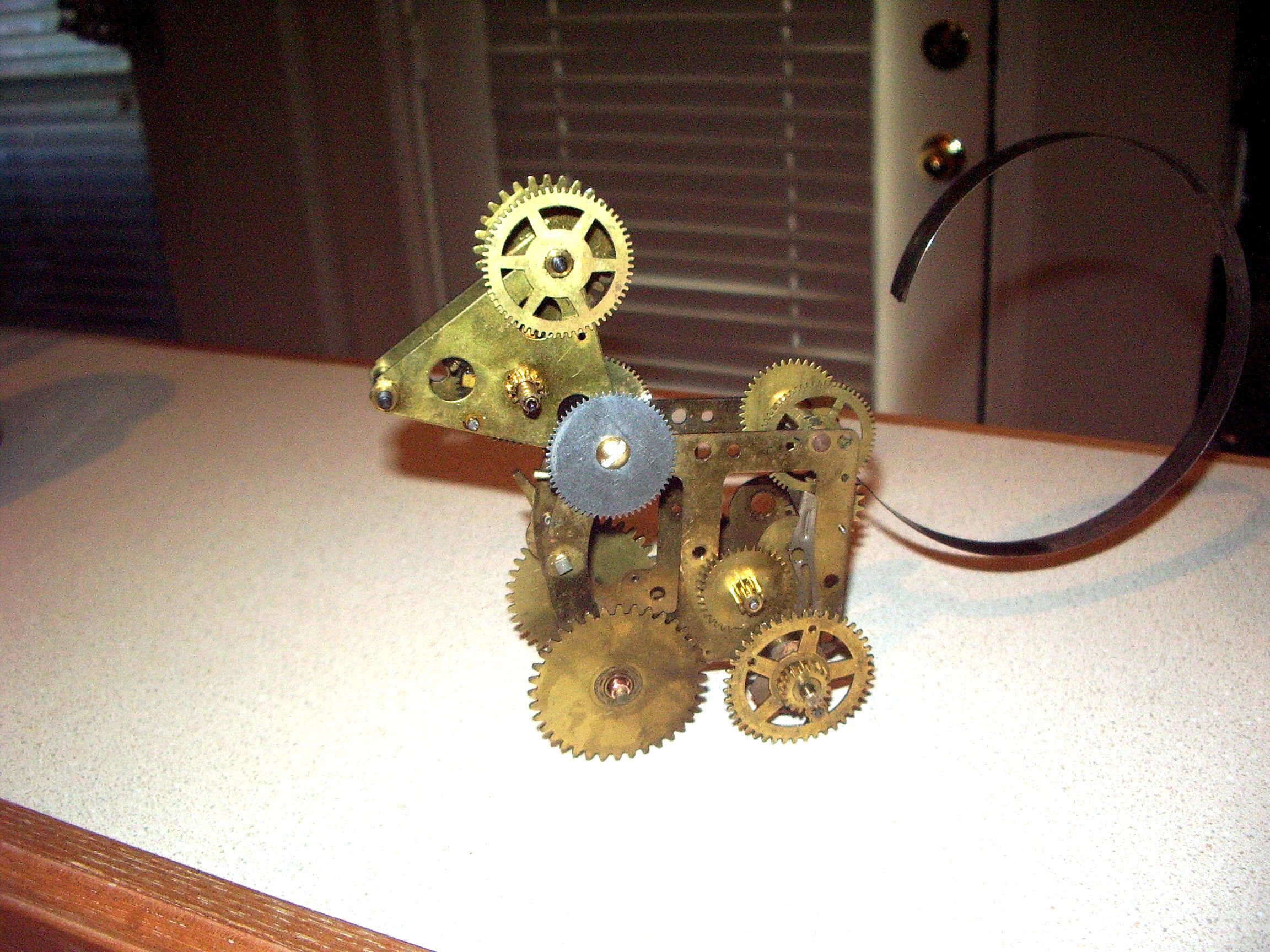 Big Horn Sheep From Clock Parts