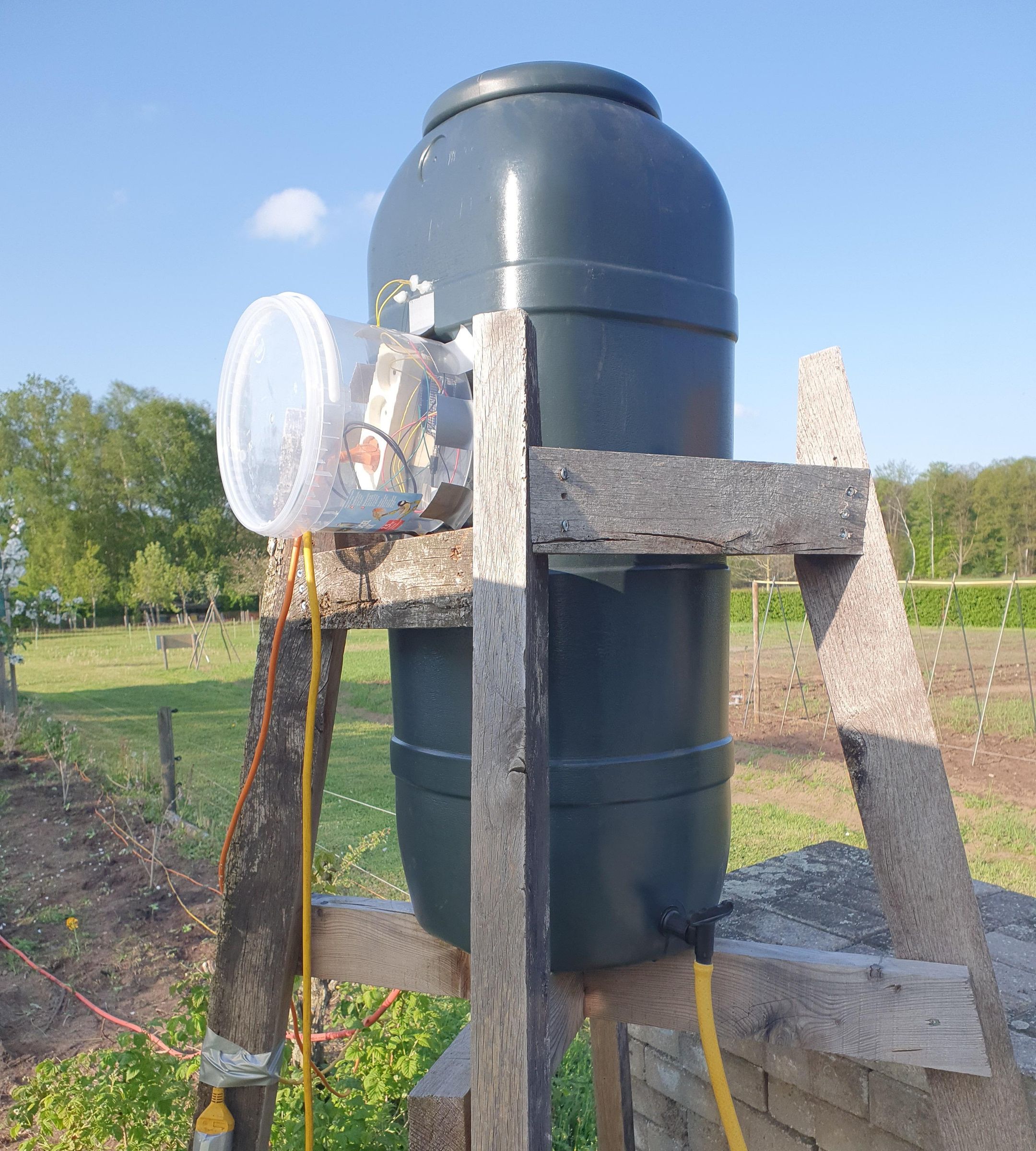 Automatic Water Barrel Filler