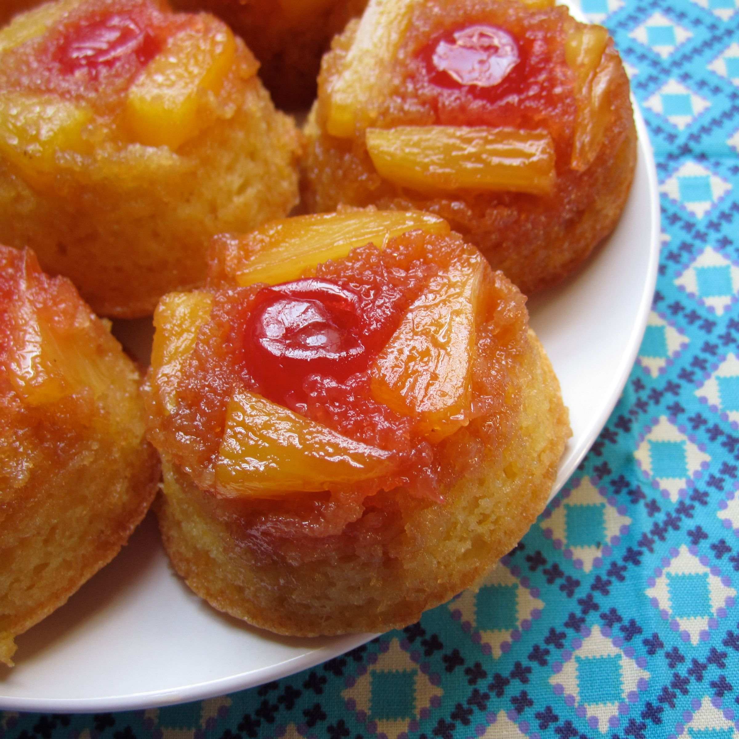 Pineapple Upside Down Cupcakes