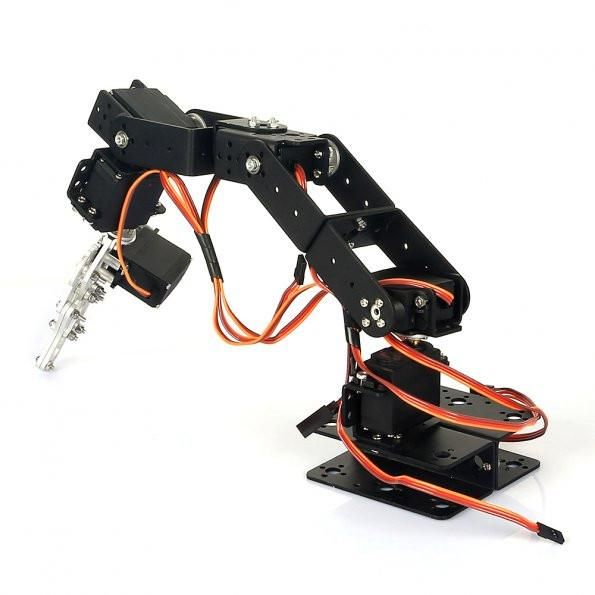 Arduino Sweeper Arm Wi-Fi Browser Controlled Robotic Arm (with Arduino and ESP8266) : 8 ...