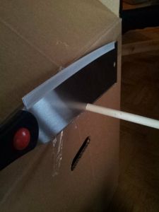 Wardrobe Box on Wheels