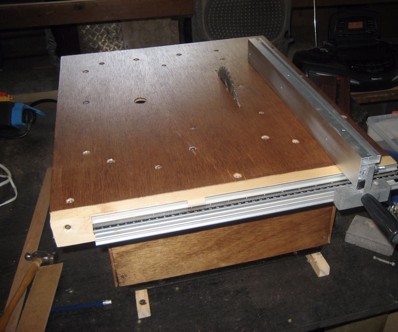 My Homemade Plywood Table Saw