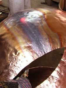 ​3- Welding the Belly