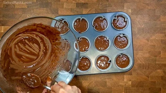 Filling Molds With Batter