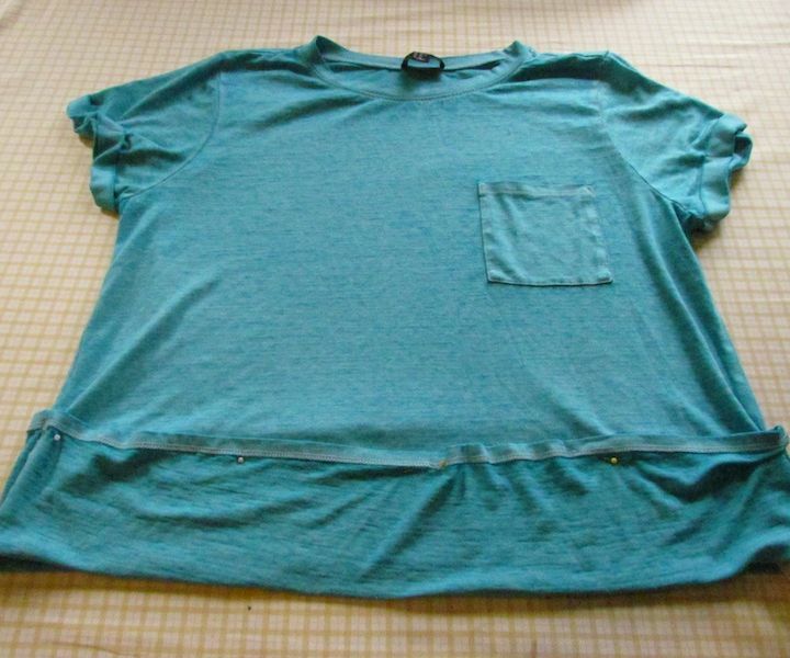 Hem Knits Maintaining Original Cover Stitch