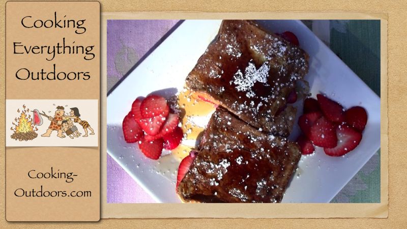 Strawberry Stuffed French Toast