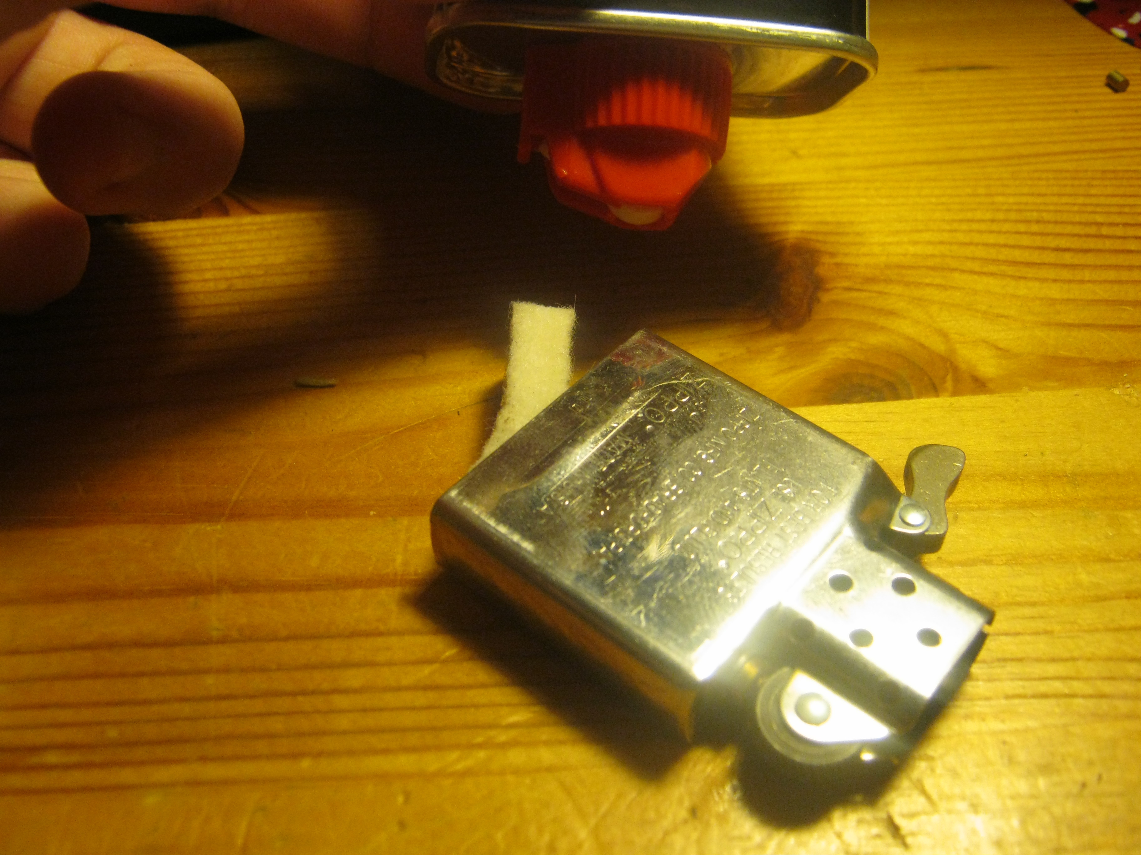 How to Maintain Your Zippo 4 Steps Instructables