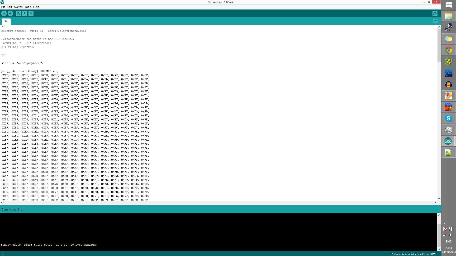 BeverlyCrusher Bit Crushing. 1bit Arduino Music. 5 Steps