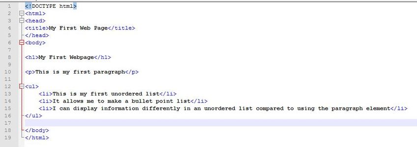 The Finished Code Should Look Like This: