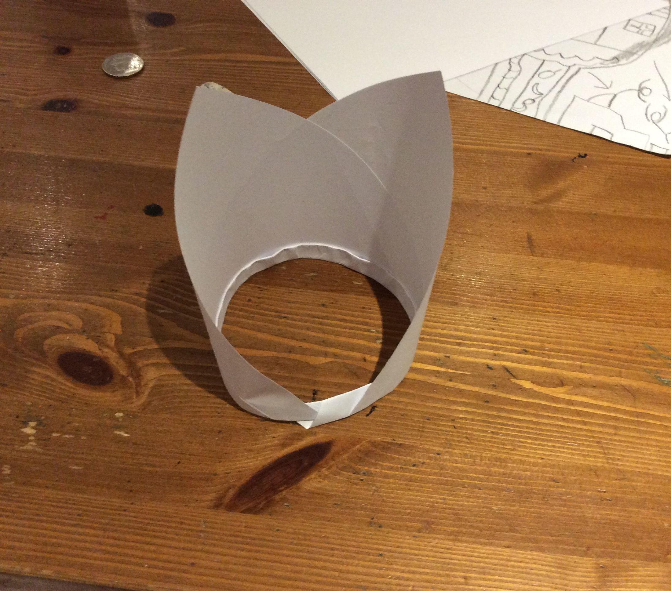 Peace Sign Paper Plane