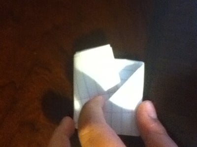 how to make an paper football