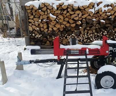 Simple Pallet Fire Wood Rack and IBC Tote Roof