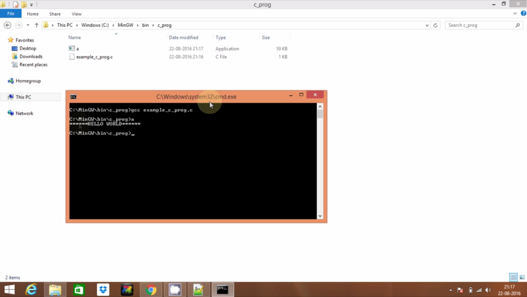 How to Install MinGW GCC/G++ Compiler in Windows XP/7/8/8.1/10 : 5 ...