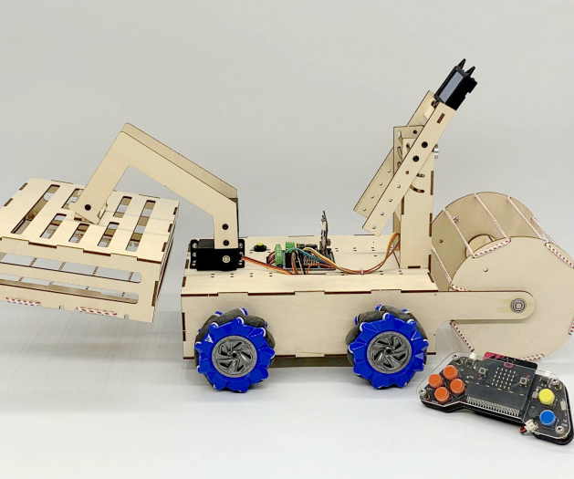 Pingpong Balls Collector HuskyLens AI Robotic Ball Picker 4 Steps