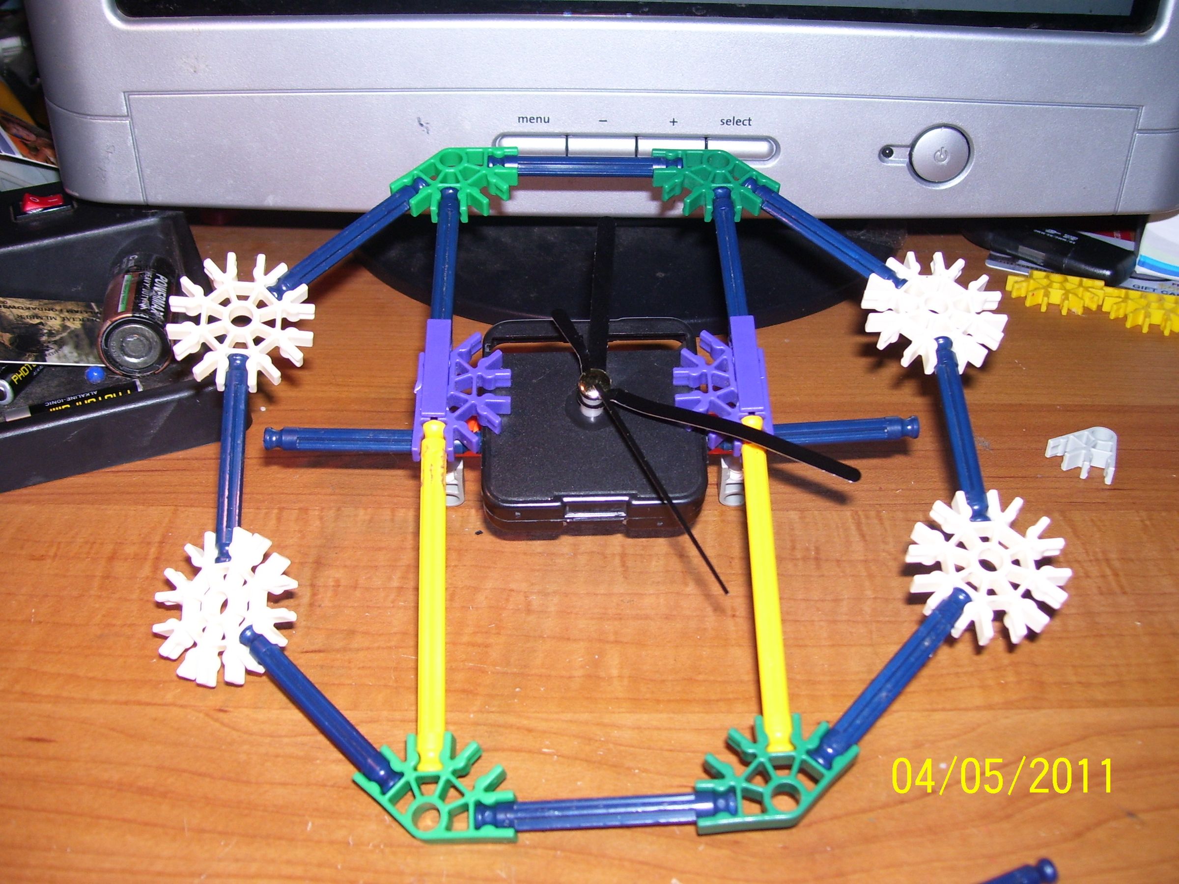 A Working Knex Clock Instructables