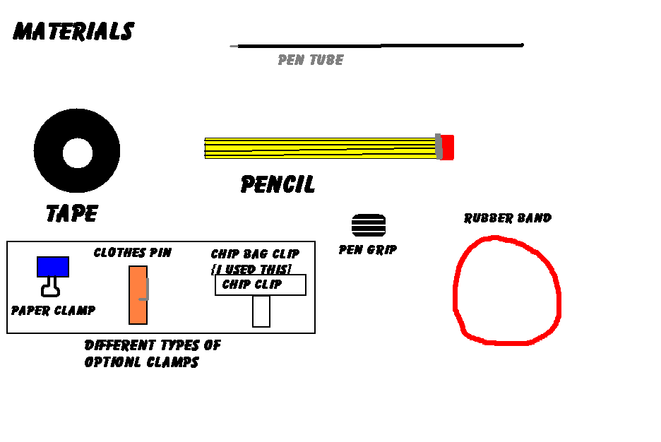 A Simple Pen Tube Shooter