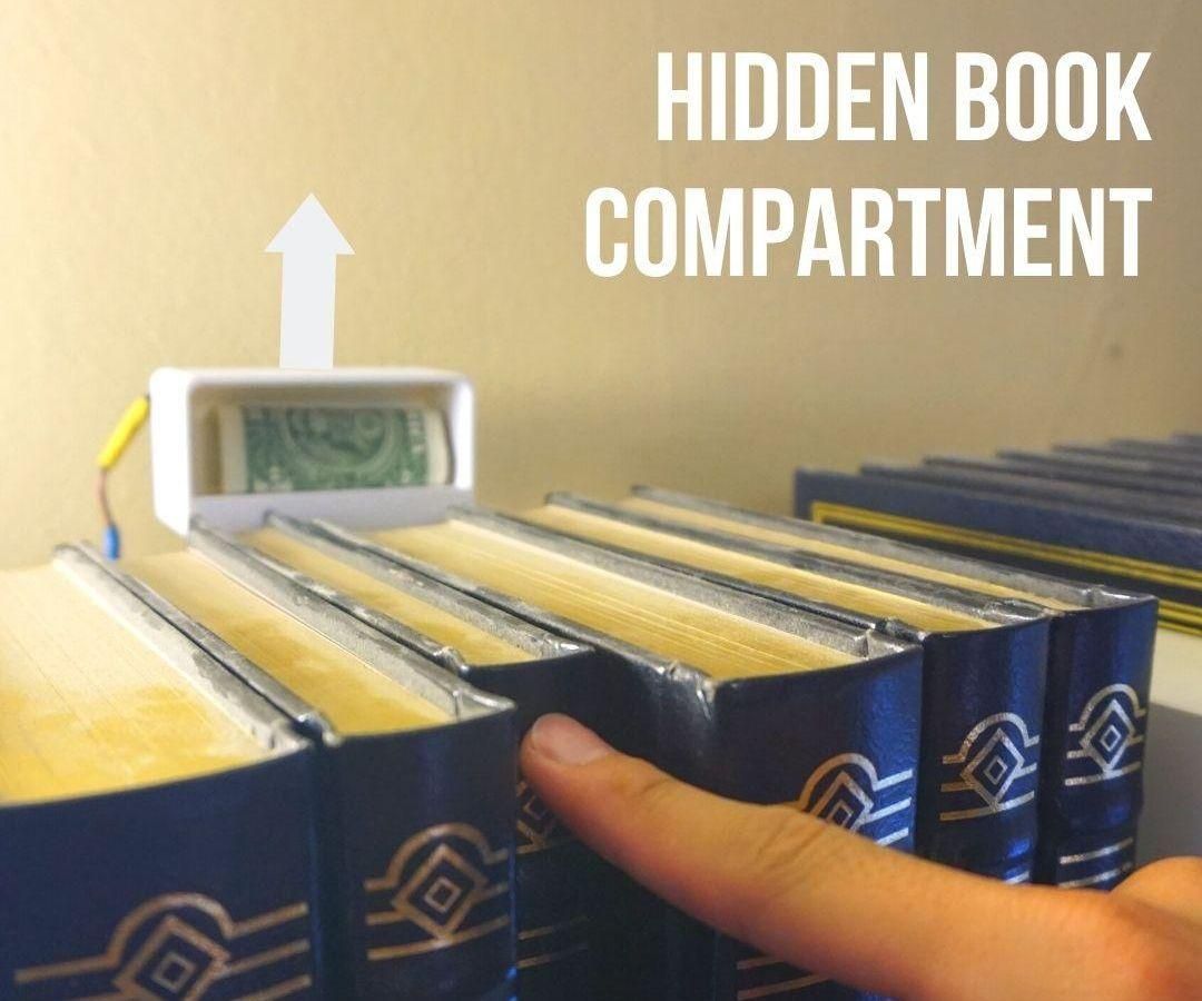 DIY Secret Book Compartment