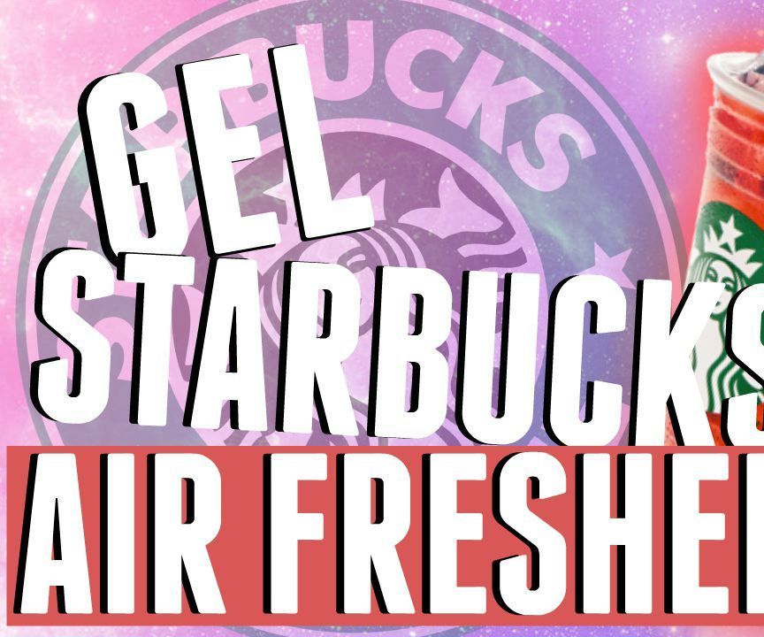 DIY Starbucks Gel Air Freshener