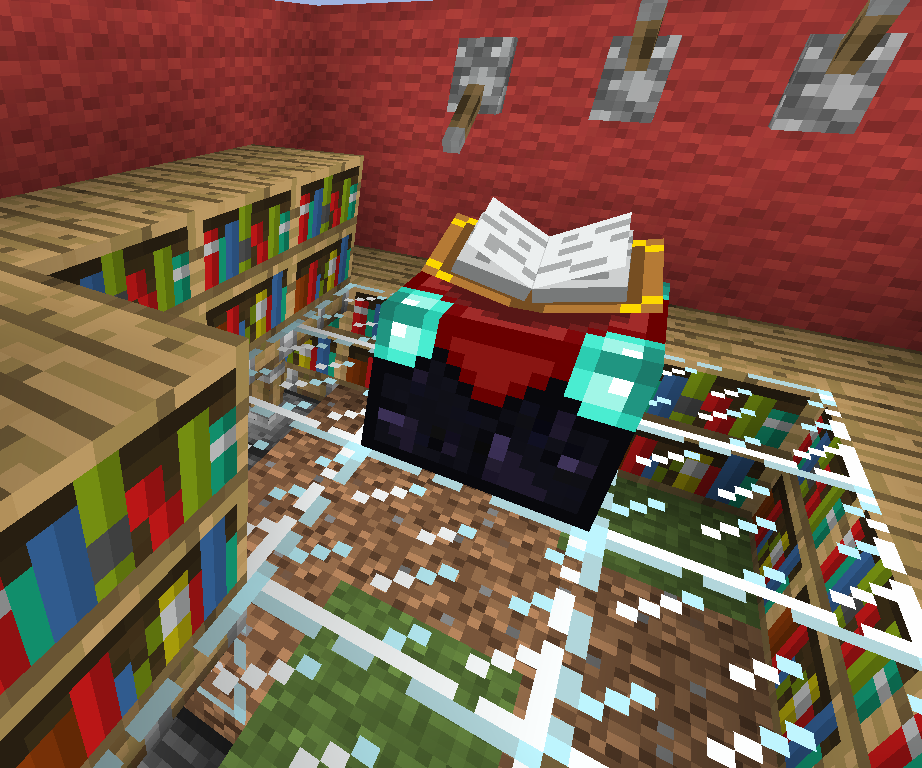 Minecraft 10-20-30 LVL Enchant in 5x5 Room