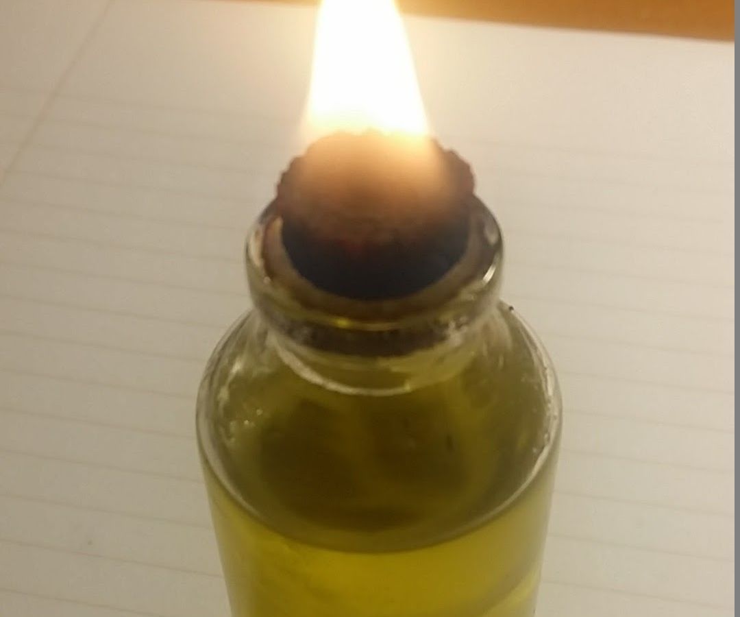 Mini Flaming Oil Lamps