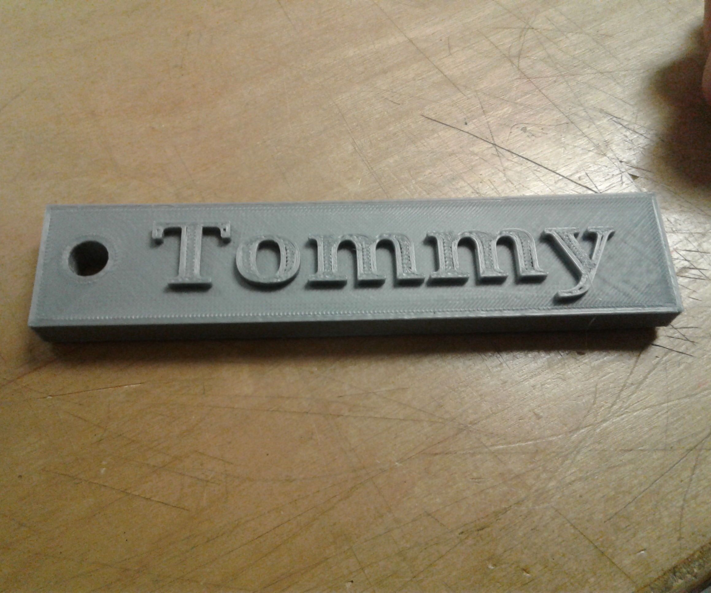 Name Key Chain