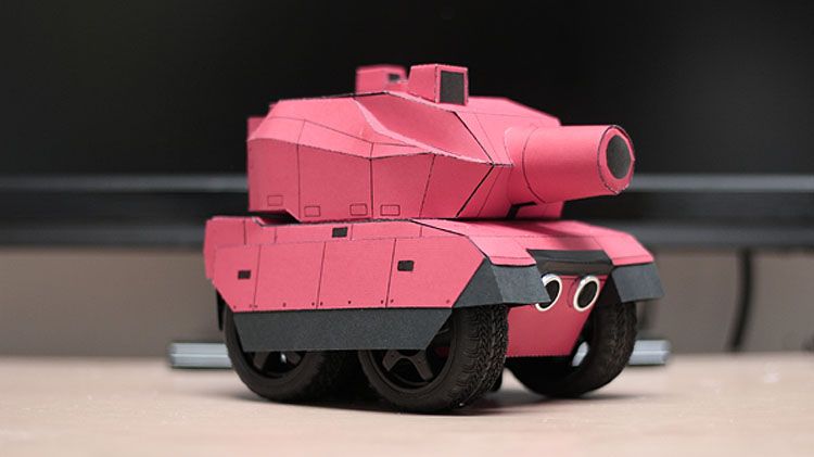 RC Paper Tank - Bring your 3D models to life