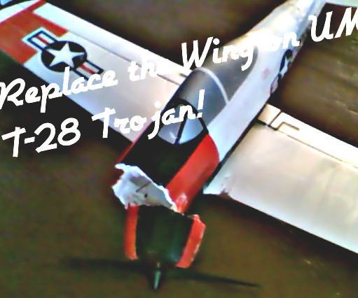 How to Replace UM Trojan Wing and Fuselage!