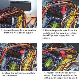 Connect Power Wires to IR Switch Module