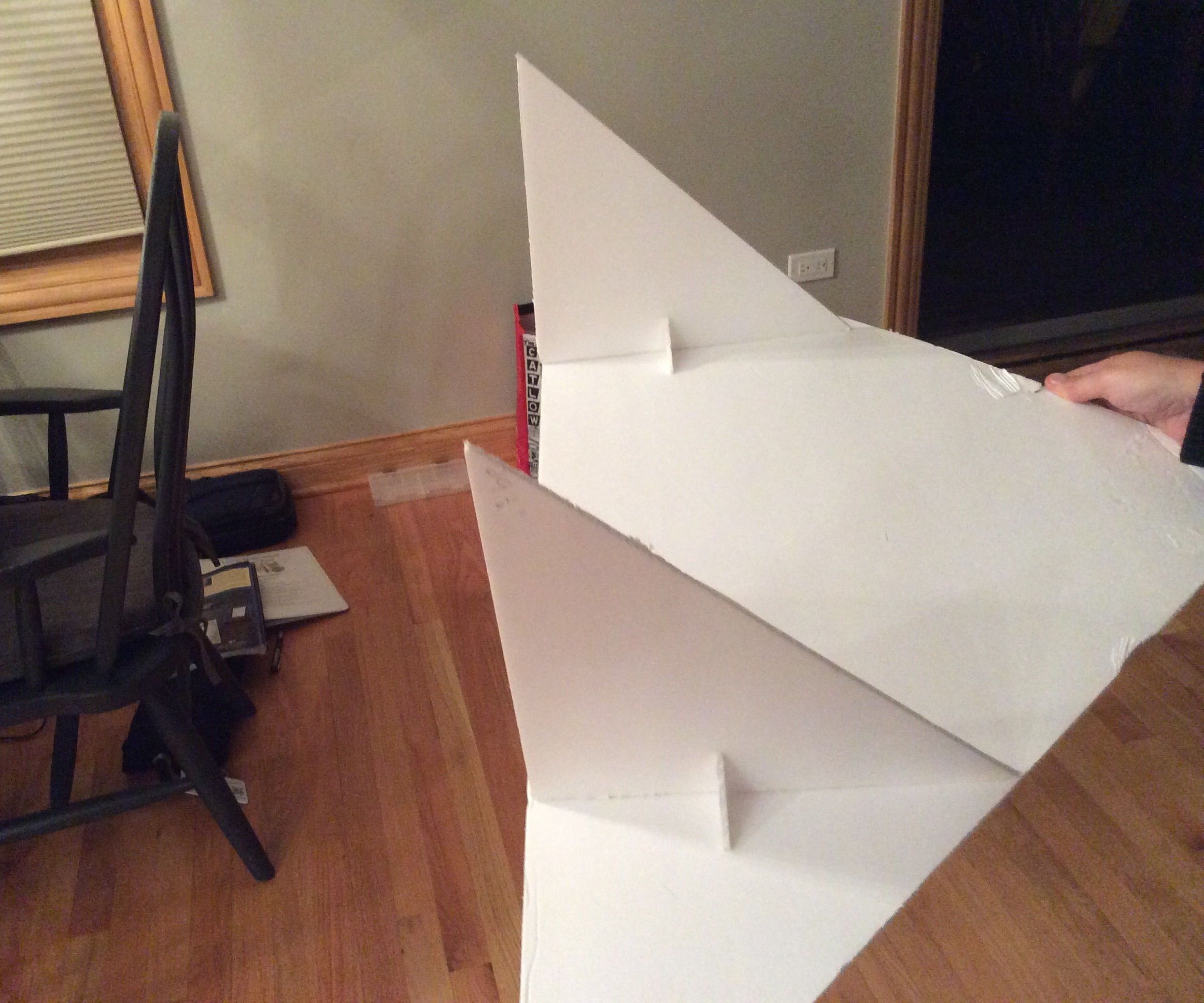 Dollar Tree Foam Board Plane