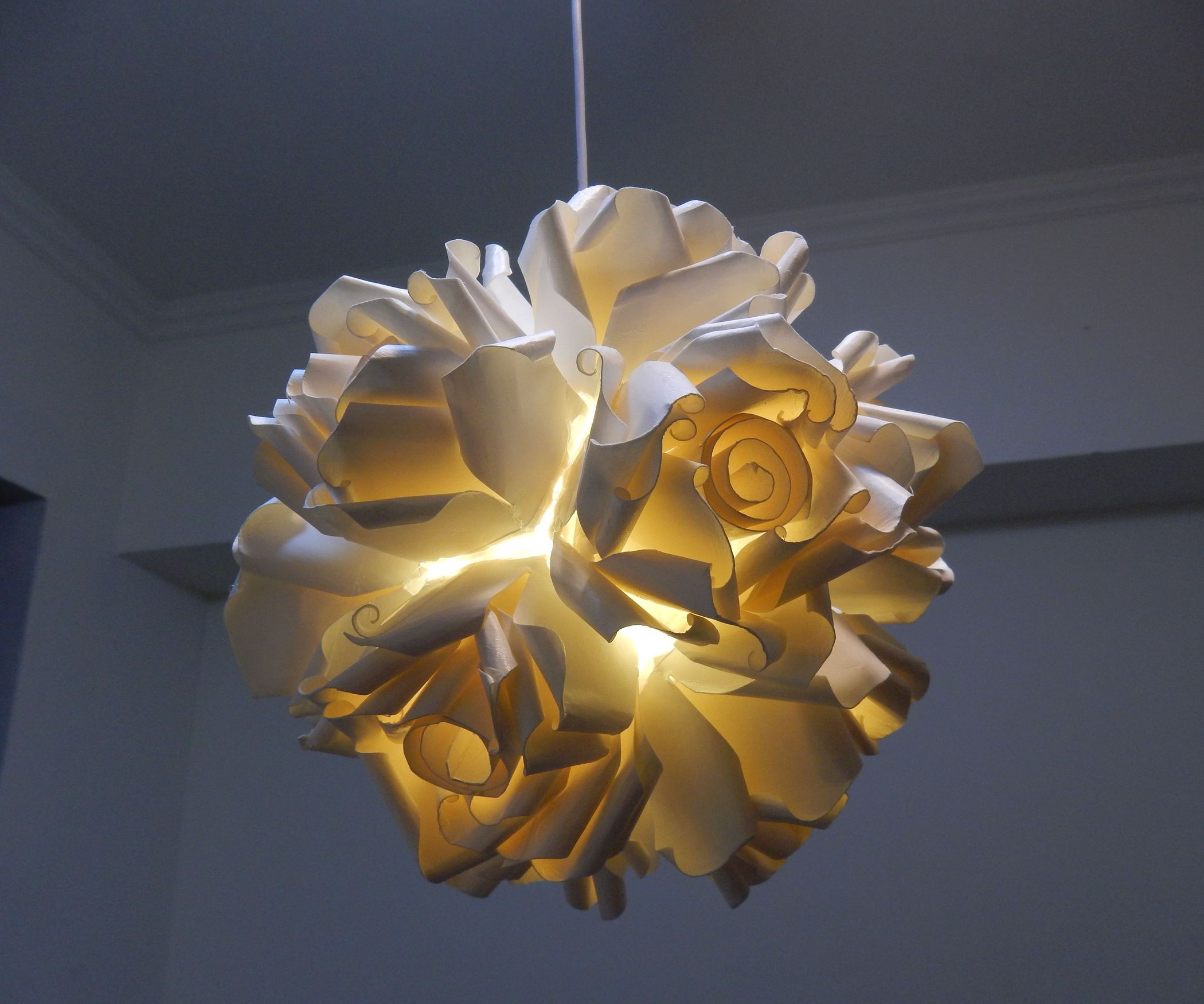 Paper Cup Rose Light - Instructables