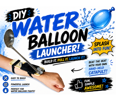 DIY Water Balloon Launcher