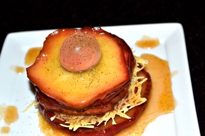 Molecular Apple Pie w/ Inverted Goldshlager Orb (Version 2)