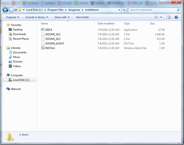 Placing Install Files