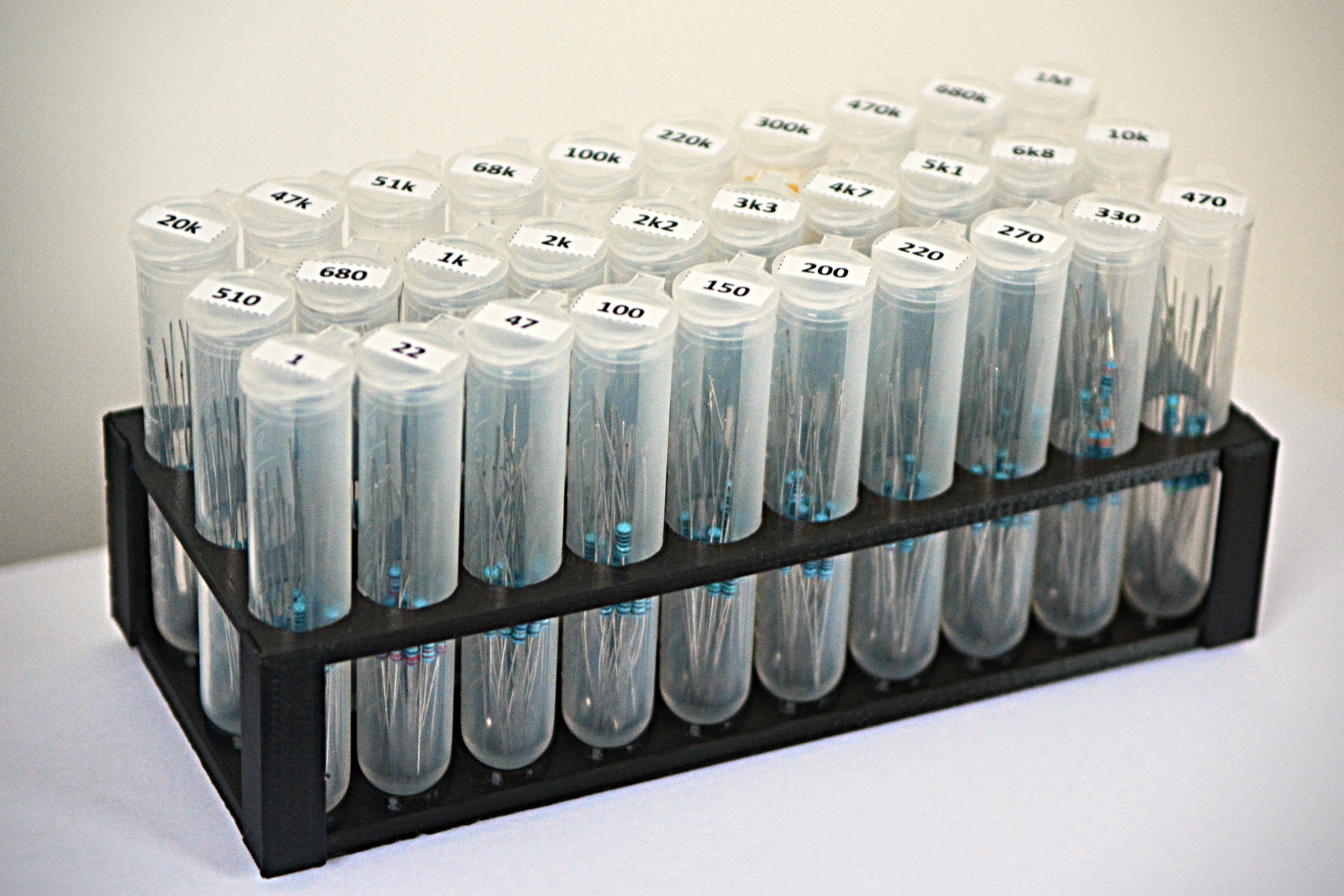 Resistor Organizer 3 Steps (with Pictures) Instructables