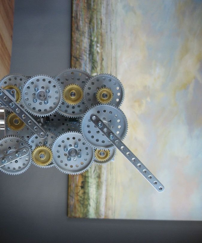 Inside-out Clock