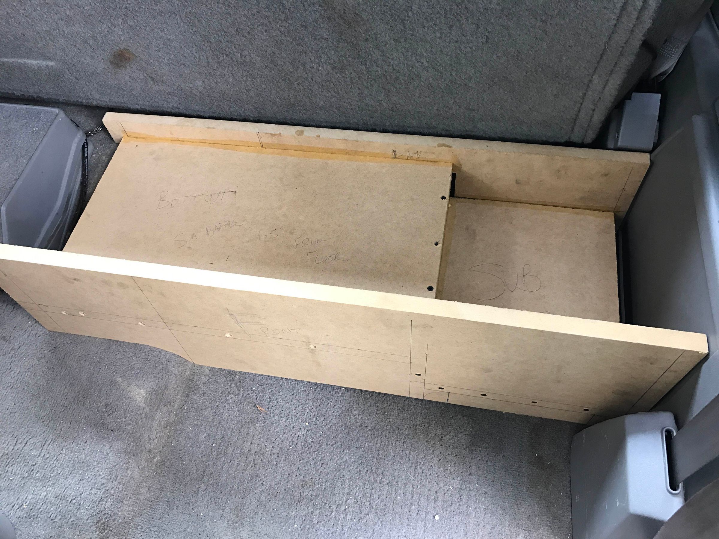 Custom Underseat Subwoofer Box 7 Steps (with Pictures) Instructables