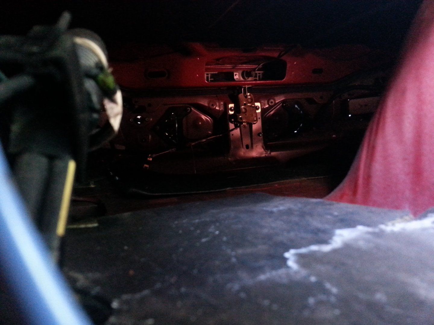 Miata Trunk Opener Lock Mechanism Failed Leaving the Hatch Stuck Shut