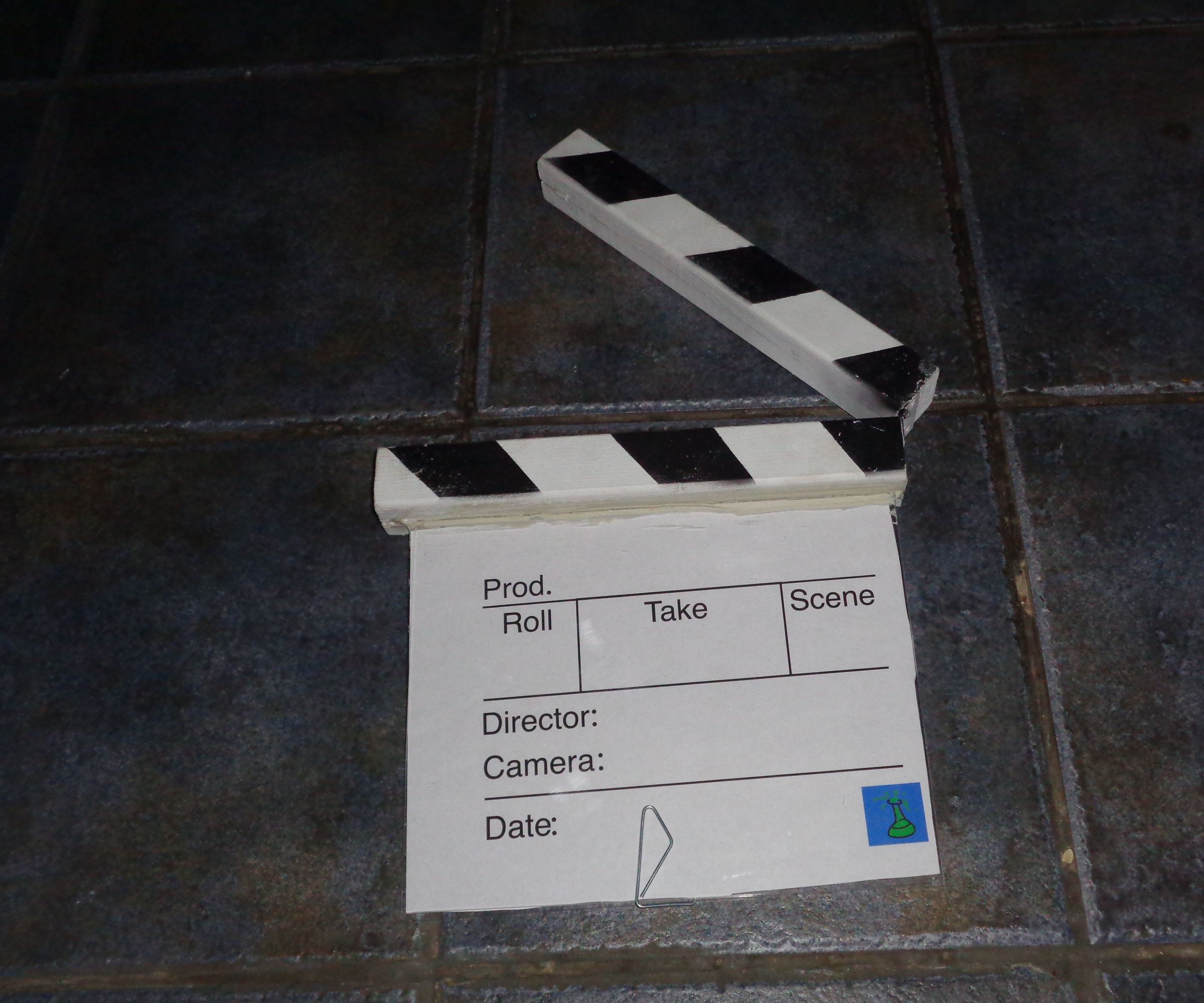 How to Make a Clapperboard