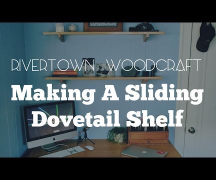 Sliding Dovetail Shelving