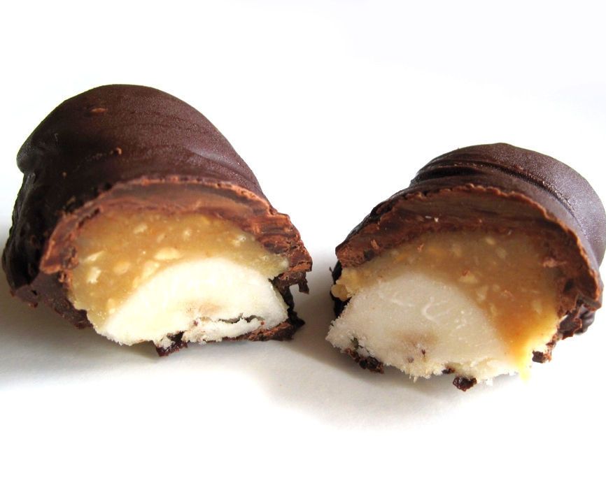 Healthy Frozen Snickers Bars