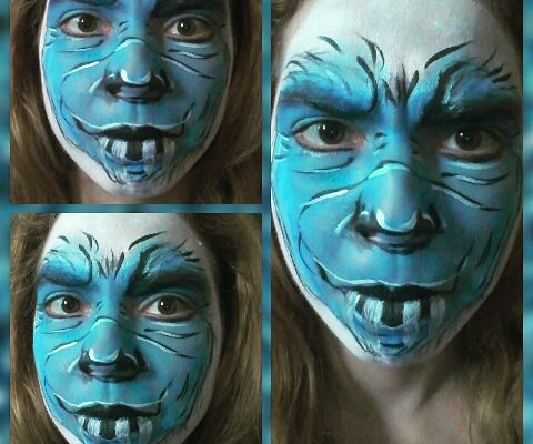 Yeti Face Paint